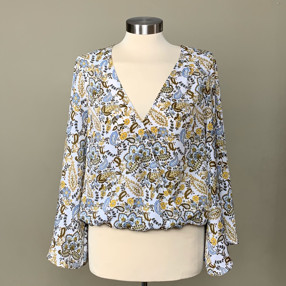 Sanctuary Wrap Blouse